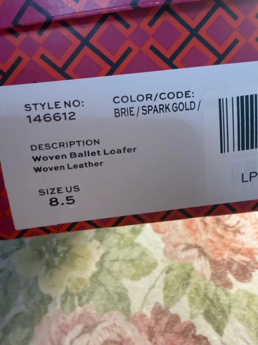 Tory Burch NWT Woven Ballet Loafer $378 Sz 8.5